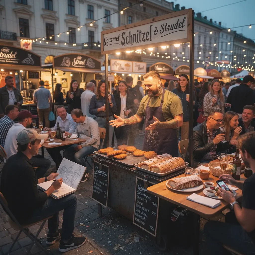 Ein Grill mit saftigen Kebab-SpieГџen, die Гјber offenem Feuer zubereitet werden.