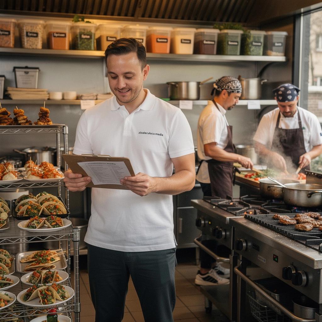Eine Gruppe von Menschen, die an einem Imbissstand zusammensteht und lokale Snacks genieГџt.